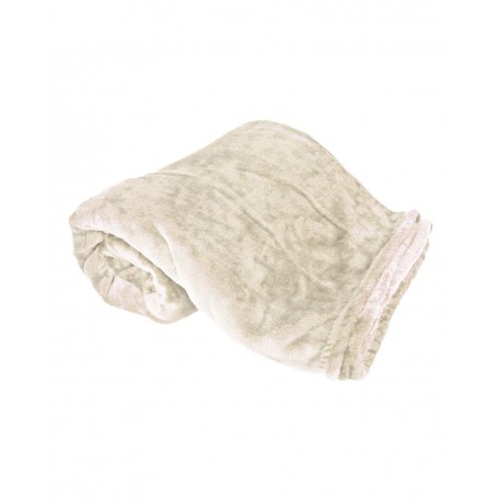 8727 Alpine Fleece 8727 Oversized Mink Touch Luxury Blanket CREAM