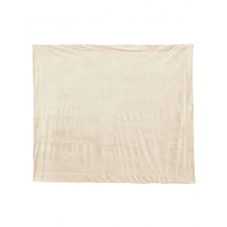 8712 Alpine Fleece 8712 Micro Mink Sherpa Blanket CREAM