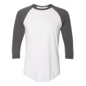 BB453W American Apparel White/ Asphalt