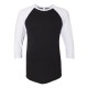 BB453W American Apparel BLACK/ WHITE