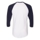 BB453W American Apparel WHITE/ NAVY