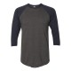 BB453W American Apparel Heather Black/ Navy