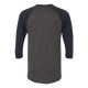 BB453W American Apparel Heather Black/ Navy