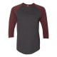 BB453W American Apparel Heather Black/ Truffle