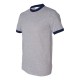 710 Augusta Sportswear Athletic Heather/ Navy