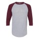 4420 Augusta Sportswear Athletic Heather/ Maroon