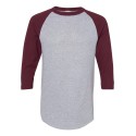 4420 Augusta Sportswear Athletic Heather/ Maroon