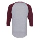 4420 Augusta Sportswear Athletic Heather/ Maroon