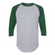 4420 Augusta Sportswear Athletic Heather/ Dark Green