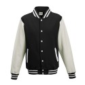 JHA043 AWDis JET BLACK/ WHITE