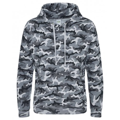 JHA014 AWDis JHA014 Camo Hoodie GREY CAMO