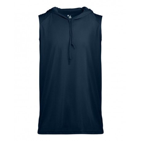2108 Badger 2108 Youth B-Core Sleeveless Hooded T-Shirt NAVY