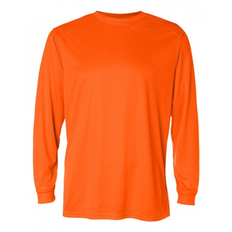 4104 Badger 4104 B-Core Long Sleeve T-Shirt SAFETY ORANGE