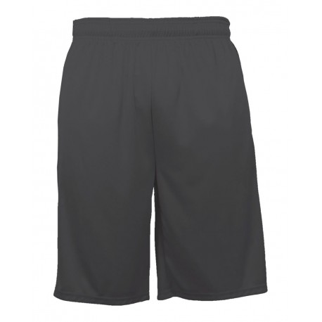 4189 Badger 4189 Digital Camo Panel Shorts Graphite/ Gold
