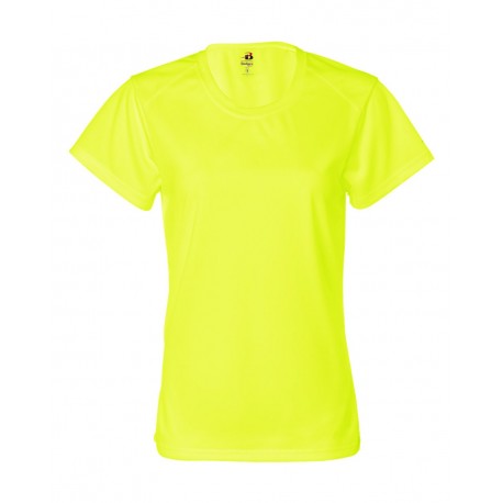 4160 Badger 4160 Women's B-Core T-Shirt SAFETY YELLOW