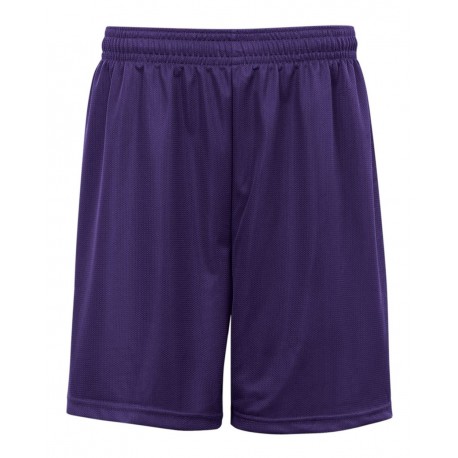 7239 Badger 7239 Mini Mesh 9'' Inseam Shorts PURPLE
