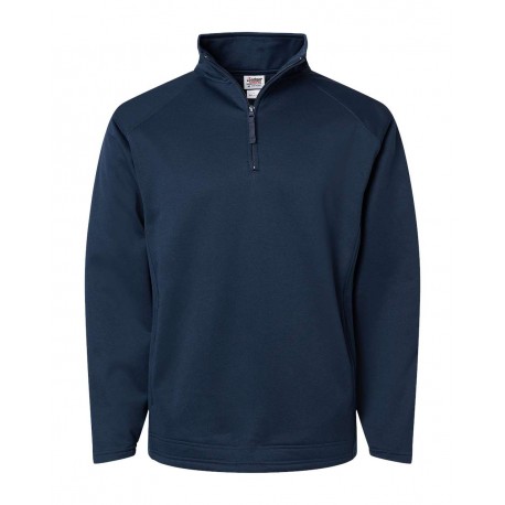 1480 Badger 1480 Performance Fleece Quarter-Zip Pullover NAVY