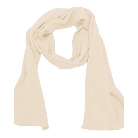 1150BA Bayside 1150BA USA Made Cotton Thermal Scarf CREAM