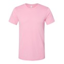 3001CVC Bella + Canvas Heather Bubble Gum