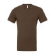 3001CVC Bella + Canvas HEATHER BROWN