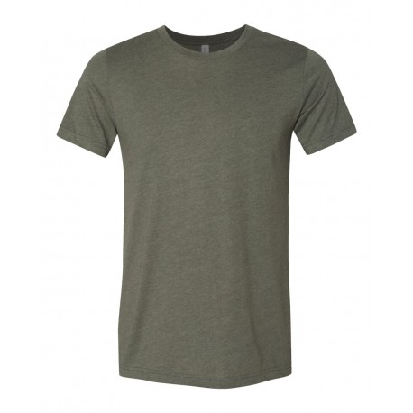3001CVC BELLA + CANVAS 3001CVC CVC Jersey Tee Heather Military Green