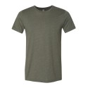 3001CVC Bella + Canvas Heather Military Green