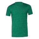 3001CVC Bella + Canvas Heather Grass Green