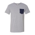 3021 Bella + Canvas Athletic Heather/ Navy