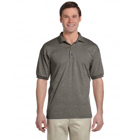 G880 Gildan G880 Adult 50/50 Jersey Polo GRAPHITE HEATHER