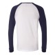 3000 Bella + Canvas WHITE/ NAVY