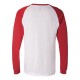 3000 Bella + Canvas White/ Canvas Red