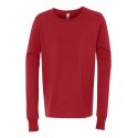 3501Y Bella + Canvas RED