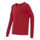 3501Y Bella + Canvas RED
