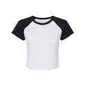 1201 Bella + Canvas WHITE/ BLACK