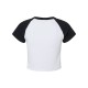1201 Bella + Canvas WHITE/ BLACK