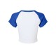 1201 Bella + Canvas White/ True Royal