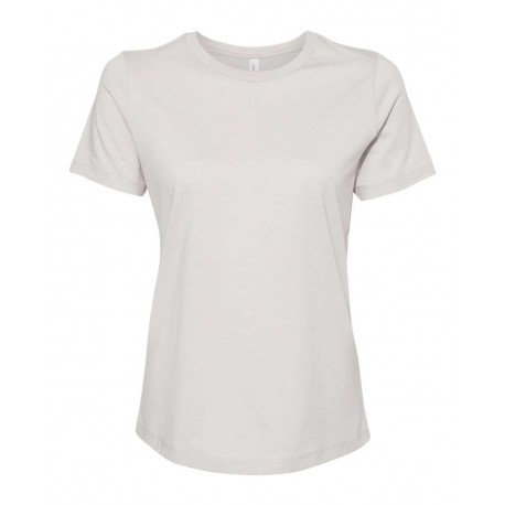 6400CVC BELLA + CANVAS 6400CVC Women's Relaxed Fit Heather CVC Tee Heather Cool Grey