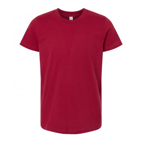 3001Y BELLA + CANVAS 3001Y Youth Jersey Tee CARDINAL