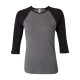 2000 Bella + Canvas Deep Heather/ Black