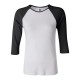 2000 Bella + Canvas WHITE/ BLACK