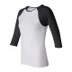 2000 Bella + Canvas WHITE/ BLACK