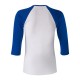 2000 Bella + Canvas White/ True Royal