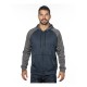 8660 Burnside Heather Navy/ Heather Charcoal