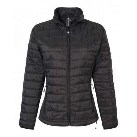 5713 Burnside 5713 Women's Element Puffer Jacket BLACK