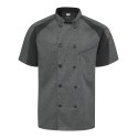 052M Chef Designs Charcoal Heather/ Charcoal/ Black Mesh