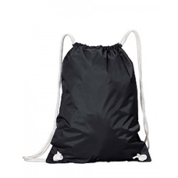 Liberty Bags 8887 White Drawstring Backpack