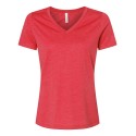 6405CVC Bella + Canvas HEATHER RED