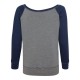 7501 Bella + Canvas Deep Heather/ Navy