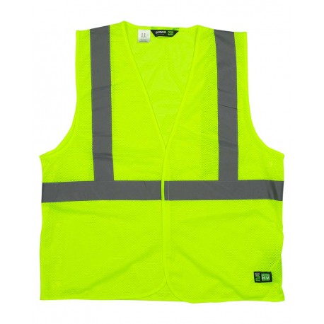 HVV042 Berne Apparel HVV042 Hi-Vis Class 2 Economy Vest YELLOW