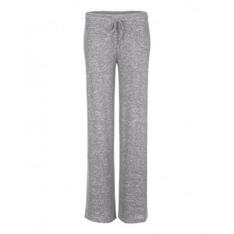 L10 Boxercraft L10 Women's Cuddle Fleece Wide Leg Pants Oxford Heather